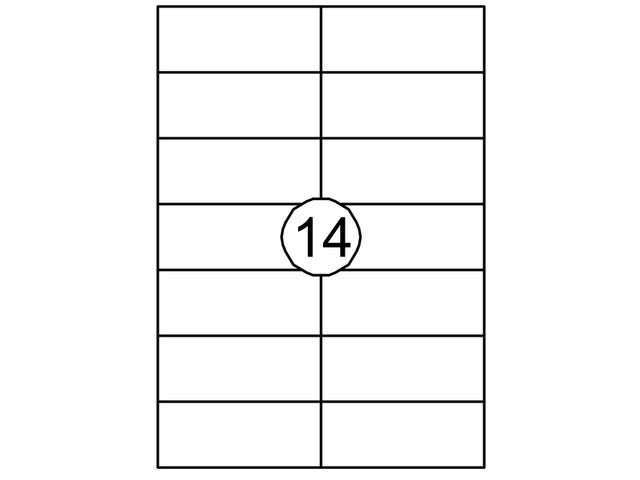 Etiketten adresetiketten