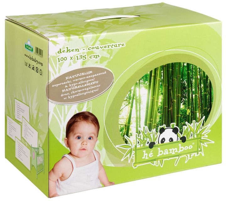 bewaker Bewustzijn gaan beslissen Donsdeken he bamboo, geschikt voor babybed 60x120/babybed 70x140 | Hé  Bamboo | Paradisio