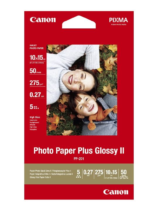 Papier CANON Photo Paper Plus Glossy II, fotopapier