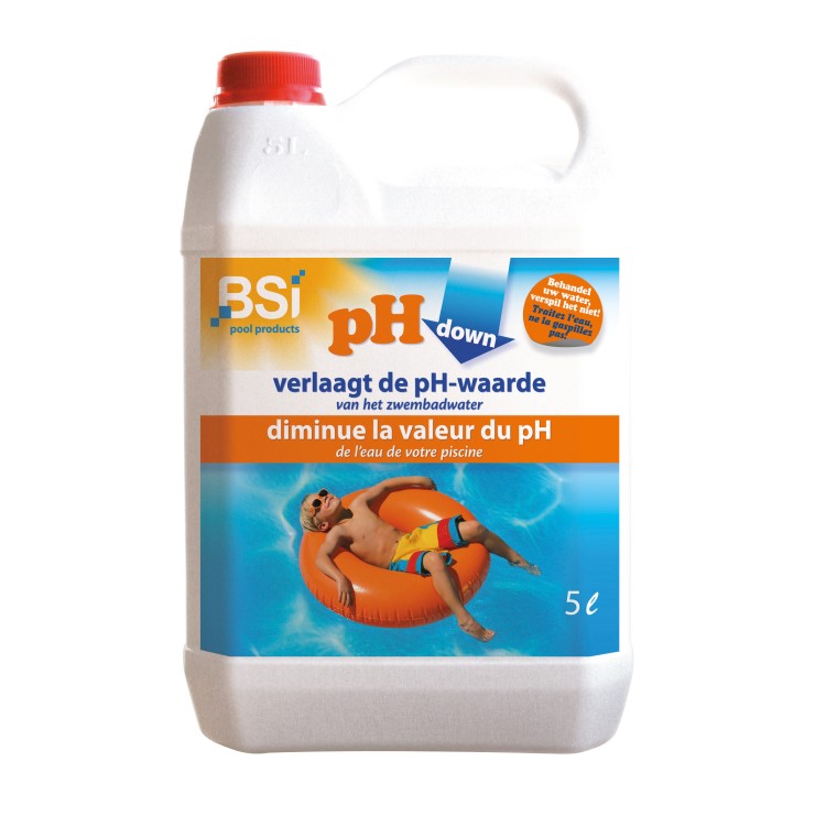 Onderhoudsproduct pH Down, 5 l, type: zwembadproduct, 1 stuk(s)