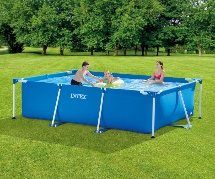 Zwembad Intex, Rectangular Frame Pool, 300 x 200 x 75 cm