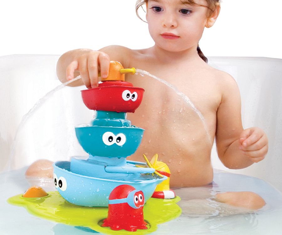 Badspeelgoed Yookidoo Stack 'N' Spray Tub Fountain