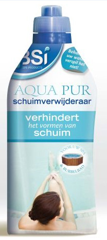 Onderhoudsproduct Aqua Pur, schuimverwijderaar, 1 l, type: zwembadproduct, 1 stuk(s)
