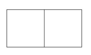 Papier Paperado vierkante omslag, standaard