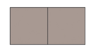 Papier Paperado vierkante omslag, standaard