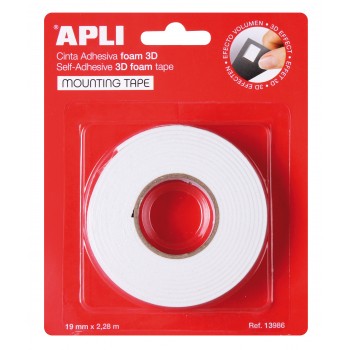 Kleefband Apli, 3D-tape/dubbelzijdige tape