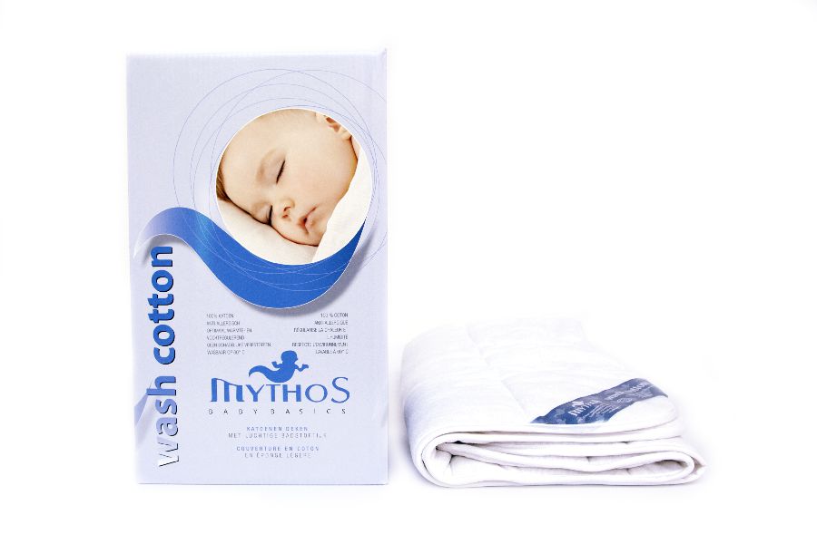 Donsdeken MYTHOS Wash Cotton, geschikt voor babybed 60x120/babybed 70x140