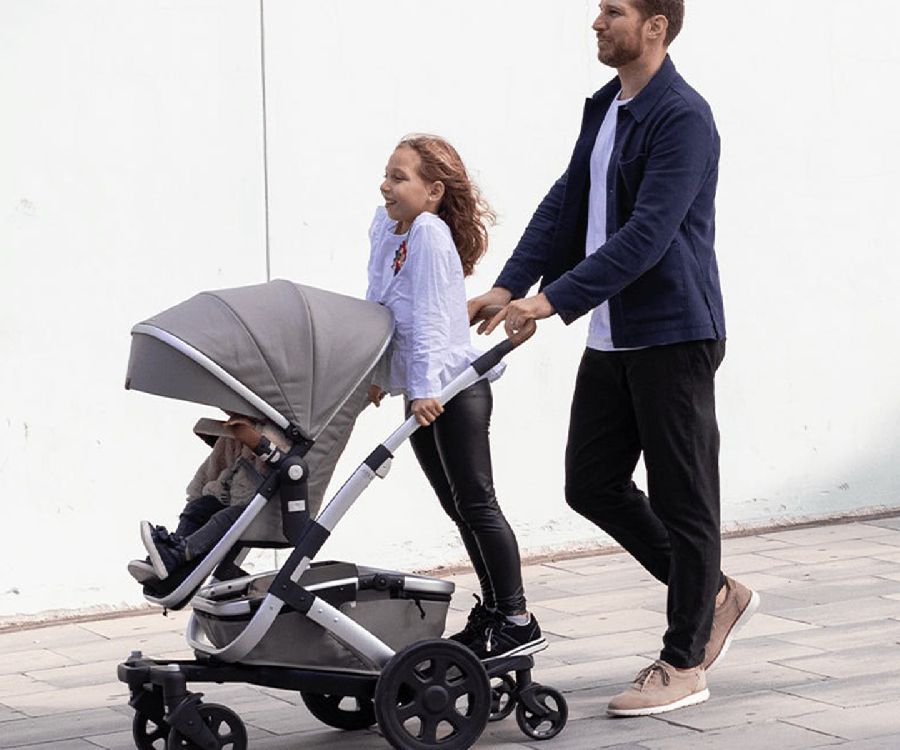 Meerijplankje Joolz Uni2 Footboard, geschikt voor Joolz Geo2/Geo3 Mono/Geo3 Twin/Day2/Day3/Day+