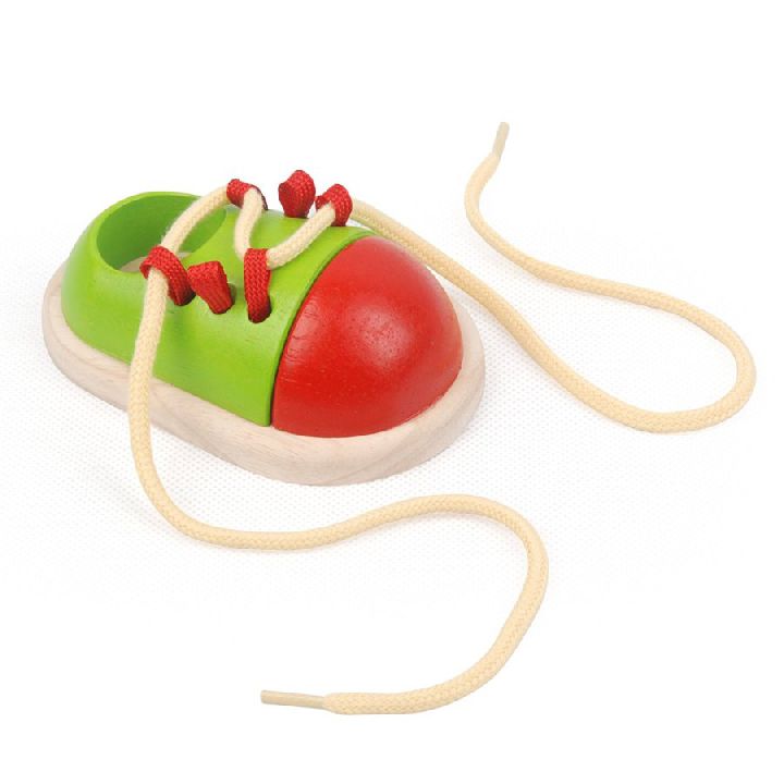 Educatief speelgoed Plan Toys Tie-Up Shoe | Learning & Education