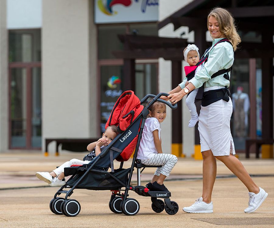 Meerijplankje Lascal BuggyBoard Maxi with Saddle