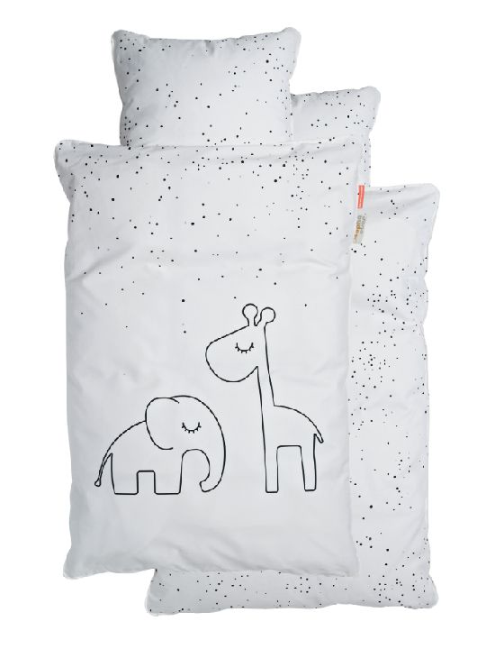 Donsovertrek Done by Deer, geschikt voor babybed 60x120/babybed 70x140 | Bedlinen Dreamy Dots