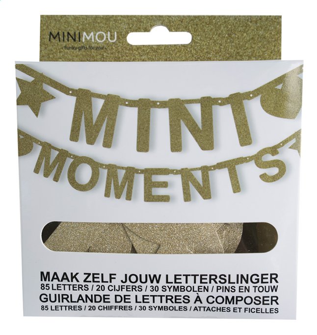 Guirlande MINIMOU Letterbanner | Mini Moments