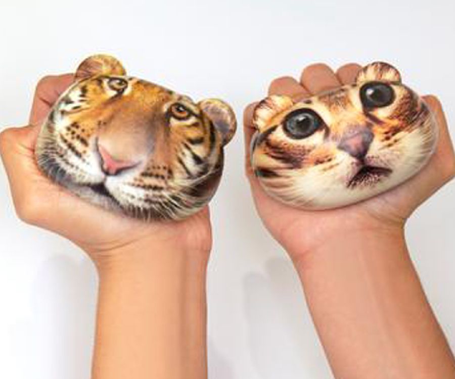 Anti-stress bal Kikkerland Feline Fire Stress Balls