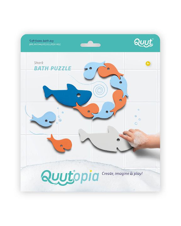 Badspeelgoed Quutopia Shark | Bath Puzzle