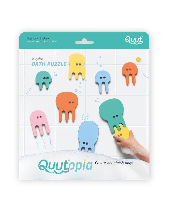 Badspeelgoed Quutopia Jellyfish | Bath Puzzle