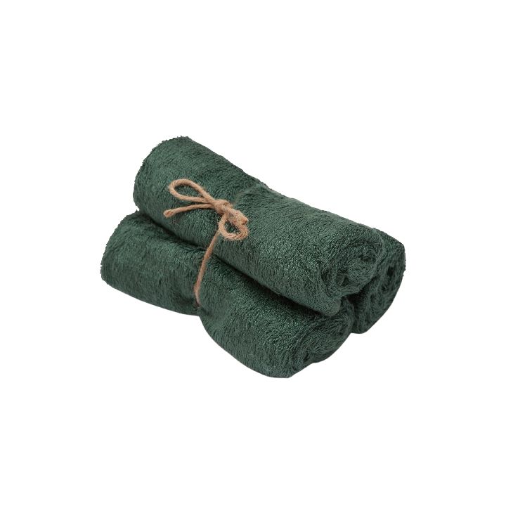 Handdoek Timboo Bamboo Gastendoek | Timboo aspen green