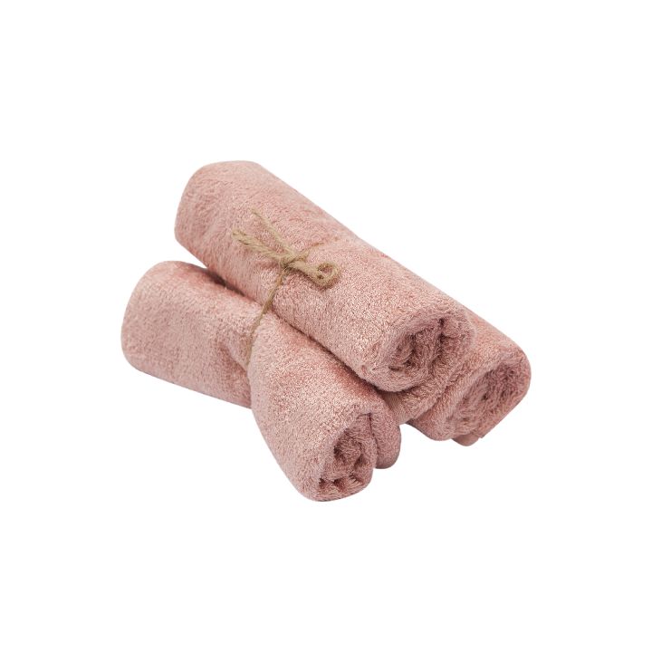 Handdoek Timboo Bamboo Gastendoek | Timboo misty rose