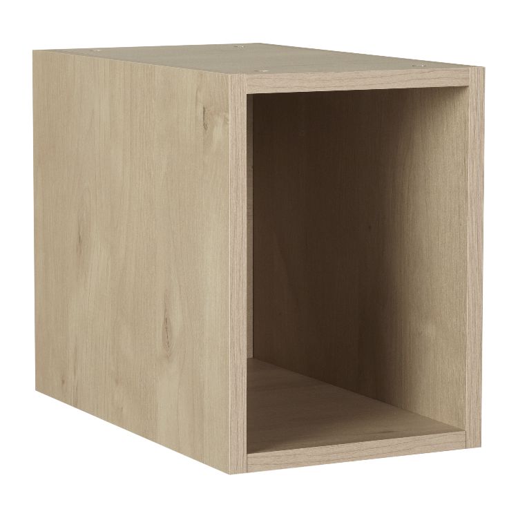 Opberger Magic Box Recht, Cocoon Natural Oak/Cocoon Moss/Cocoon Latte/Cocoon Ice White, natural oak voor Cocoon Natural Oak/Cocoon Moss/Cocoon Latte/Cocoon Ice White commode Quax Kamer opberger