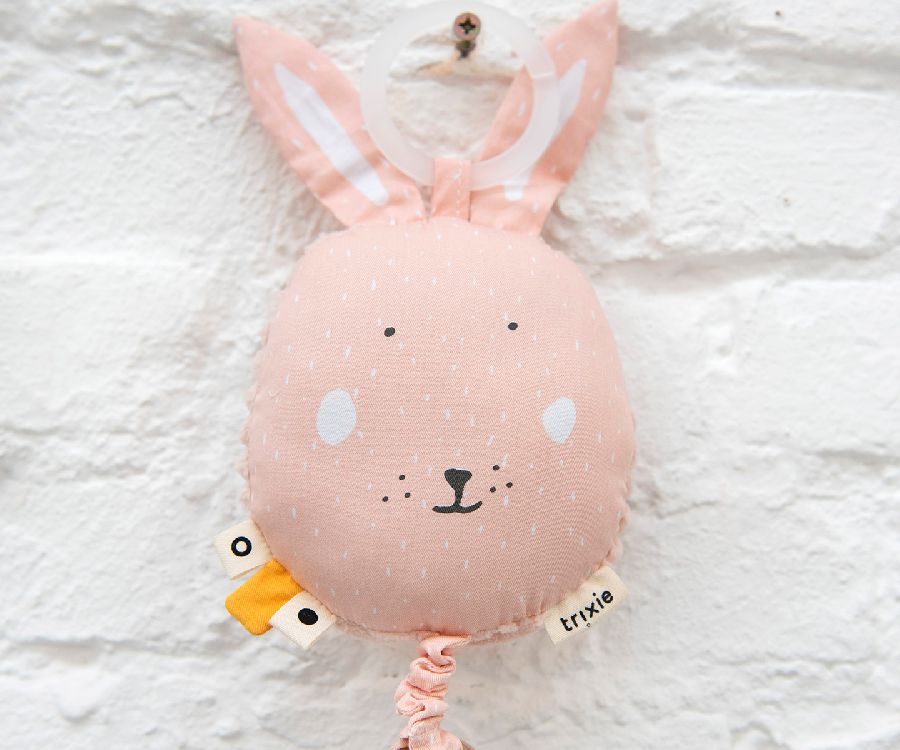 Knuffel Trixie Music toy, muziektrekker | Mrs. Rabbit Playtime