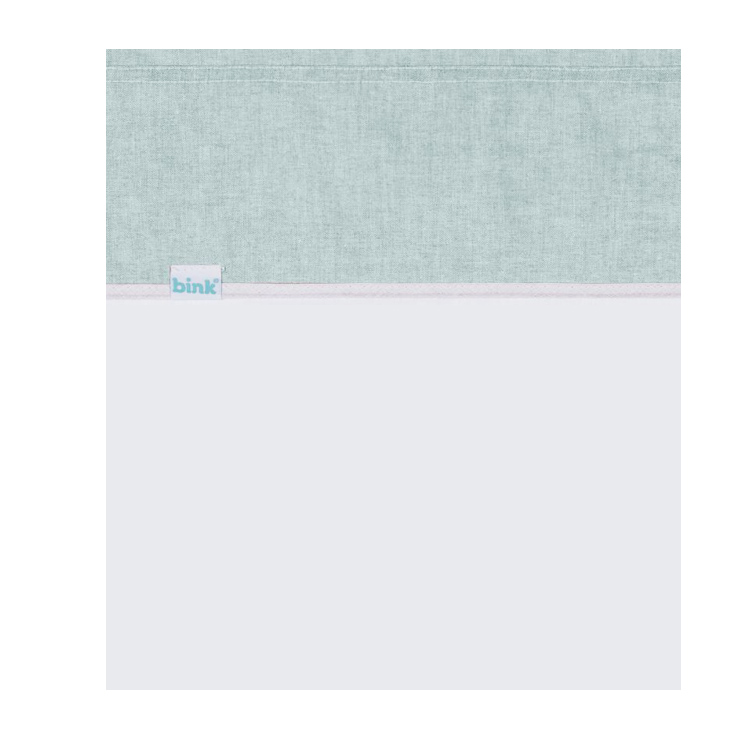 Laken Bink Bedding, geschikt voor babybed 60x120/babybed 70x140 | Bo olijf