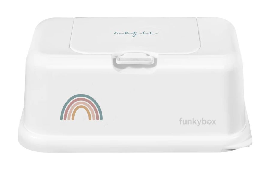 Box voor doekjes Funkybox Magic Rainbow