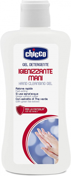 Reinigen Chicco, Hand Cleansing gel, gel