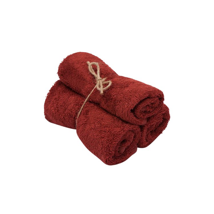 Handdoek Timboo Bamboo Gastendoek | Timboo rosewood