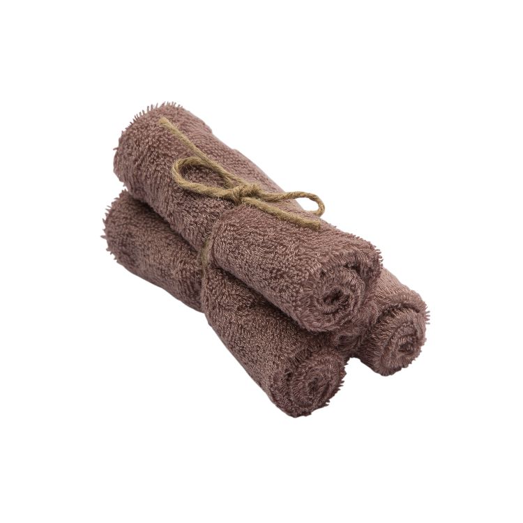 Handdoek Timboo Bamboo Gastendoek | Timboo mellow mauve