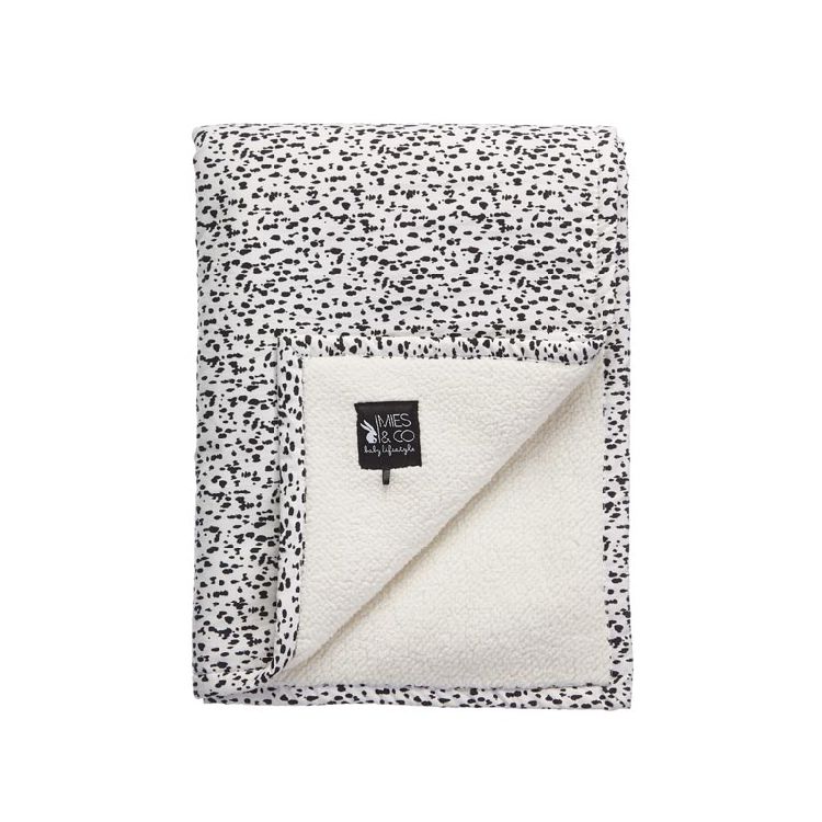 Deken Mies & Co Soft Teddy, geschikt voor babybed 60x120/babybed 70x140 | Wild Child offwhite