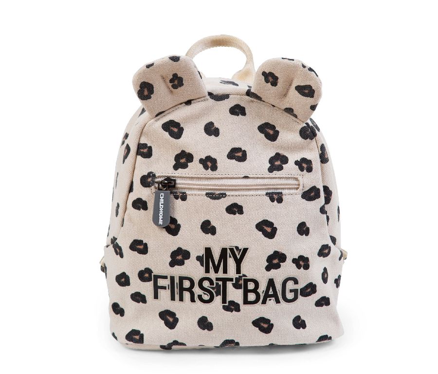 Rugzak Childhome My First Bag | Canvas leopard