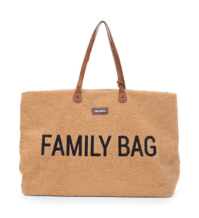 VERZORGINGSTAS Childhome Family Bag, reistas zonder luiermat | Teddy beige