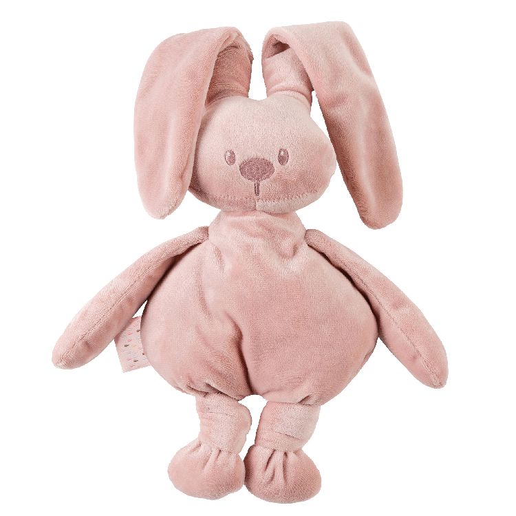 Knuffel Nattou Cuddly, pluche knuffel | Lapidou old pink