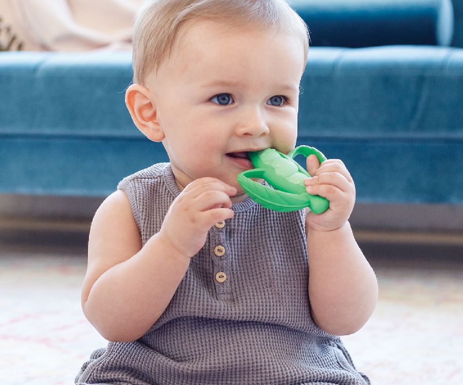 Bijtring Infantino Lil' Nibbles Silicone Teether