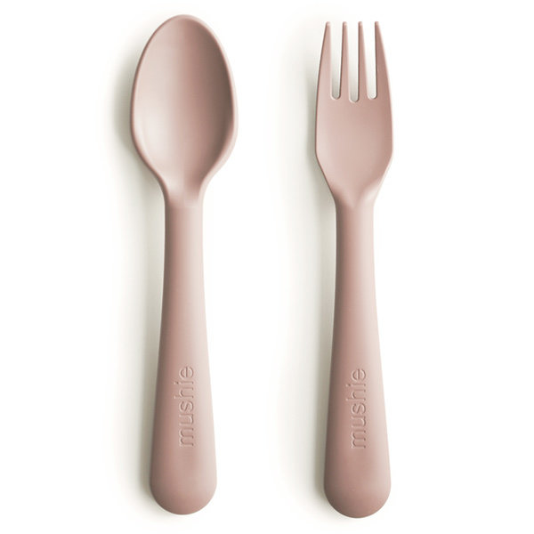 Bestek Mushie Fork & Spoon, lepel/vork