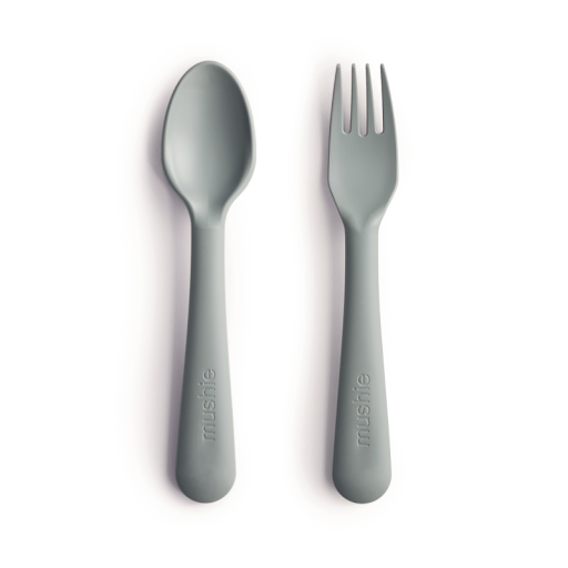 Bestek Mushie Fork & Spoon, lepel/vork