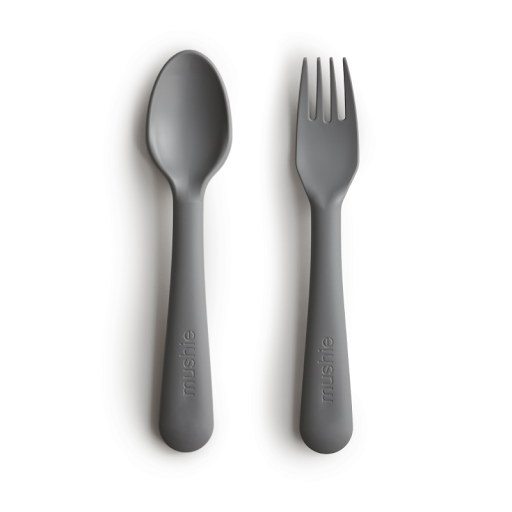 Bestek Mushie Fork & Spoon, lepel/vork