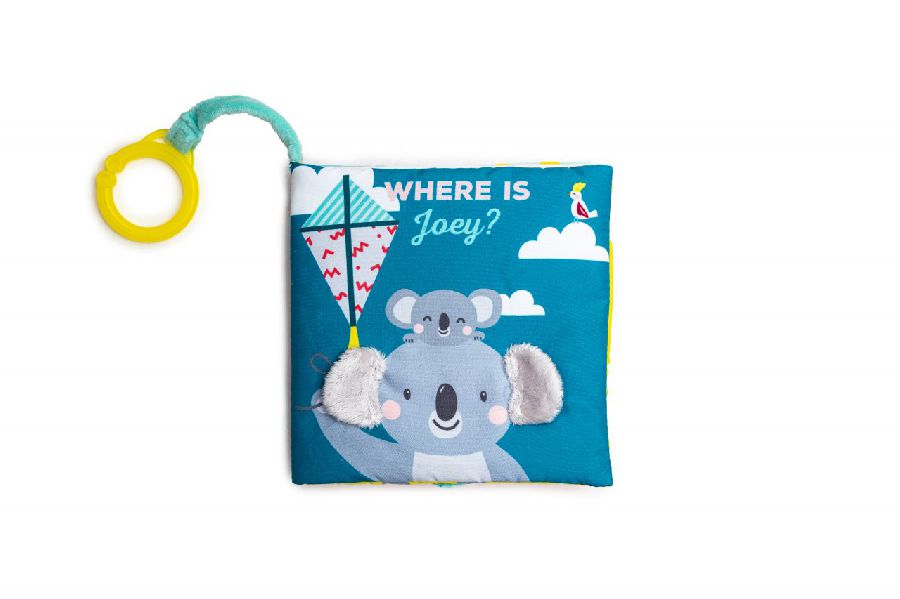 Speelgoed voor de maxi-cosi Taf Toys Where is Joey Book | Koala Daydream