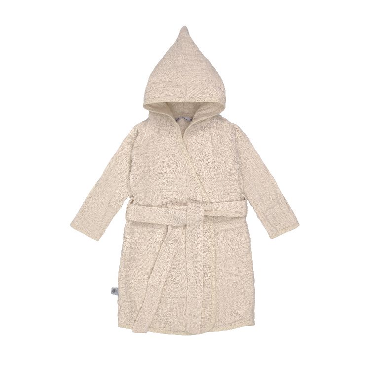 Badjas Laessig Bathrobe | Muslin powder pink