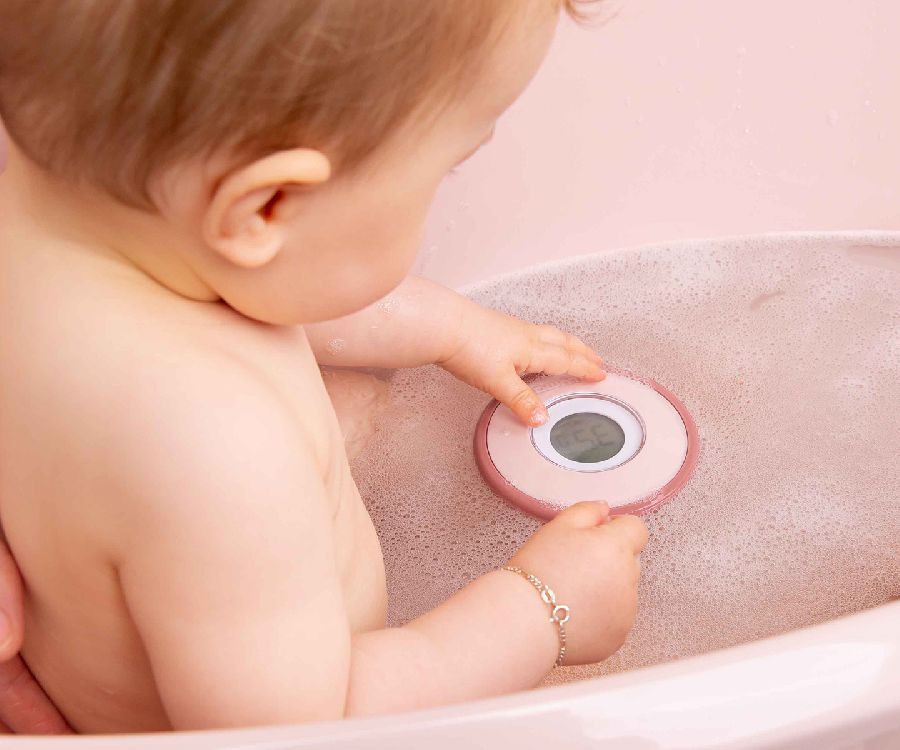 Thermometer Luma Bath thermometer digital | Blossom Pink