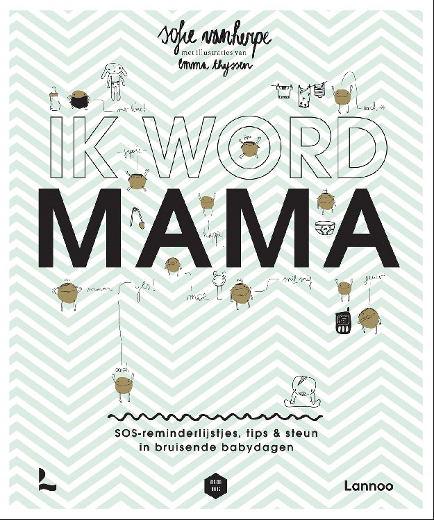 Informatief boek LANNOO Ik word mama