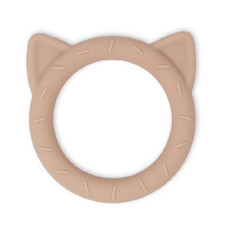 Bijtring Mushie Teether cat