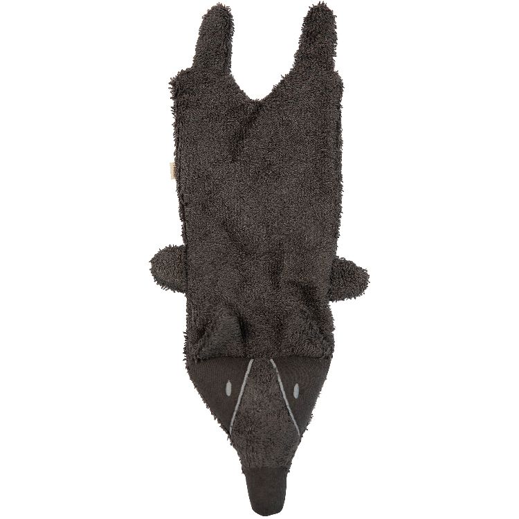 Knuffel Timboo Bamboo Wolf, knuffeldoek / doudou | Timboo graphit