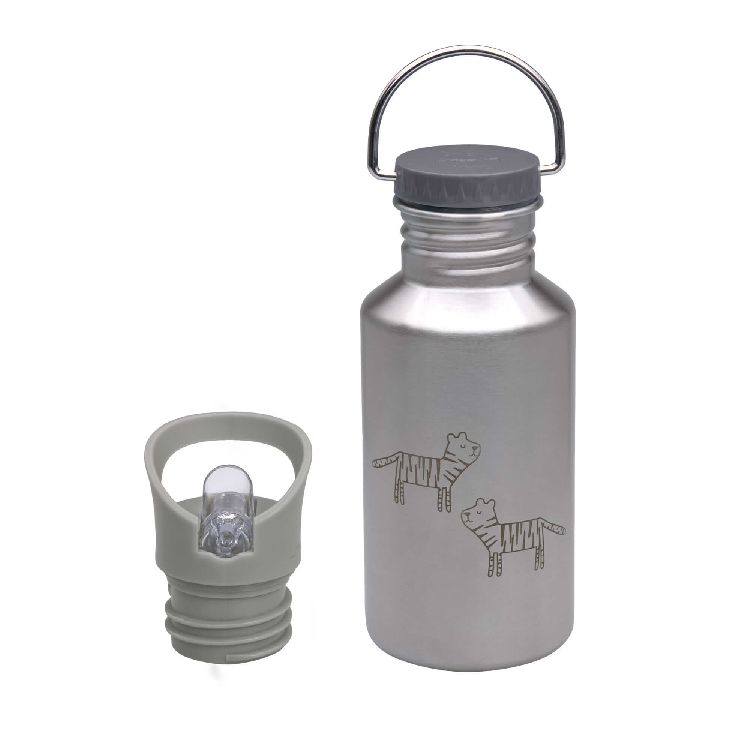 Drinkfles Laessig Bottle Stainless Steel | Safari tiger