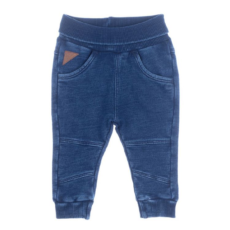 Broek Feetje Sweatbroek denim look