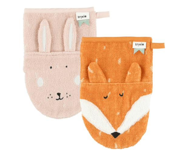 Washandje Trixie | Mrs. Rabbit Bathtime/Mr. Fox Bathtime