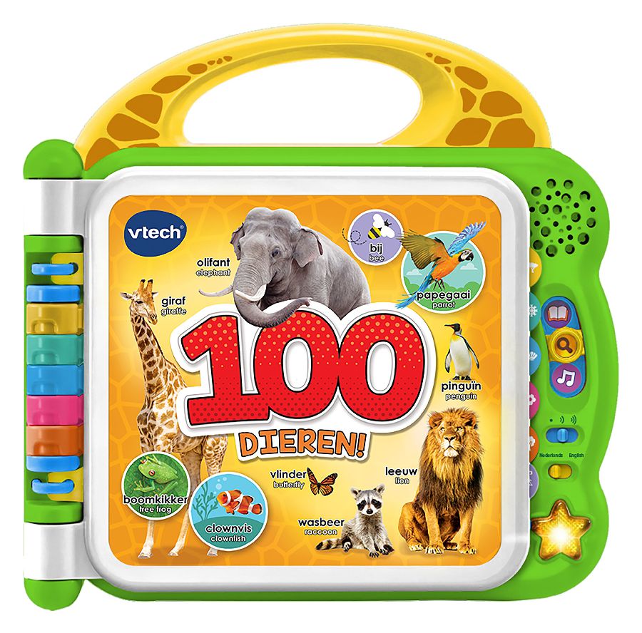 Boek Vtech Mijn Eerste 100 Woordjes - Dieren, interactief boek