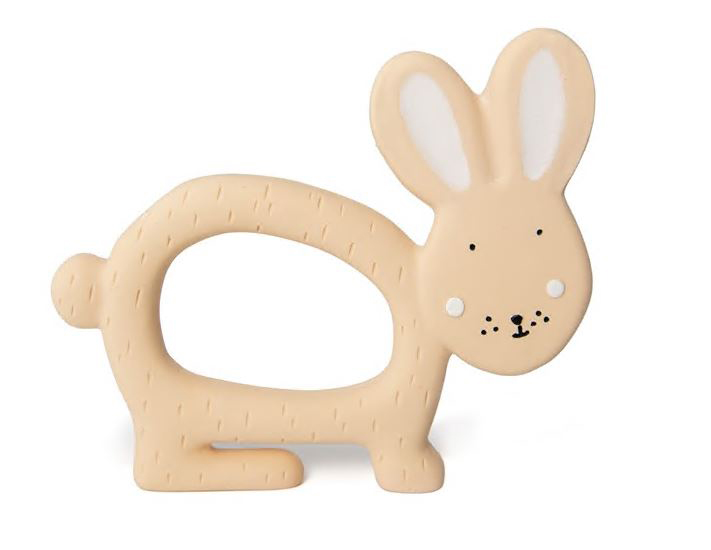 Bijtring Trixie Natural rubber grasping toy | Mrs. Rabbit Playtime