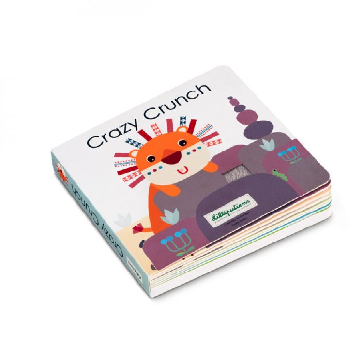 Boek Lilliputiens Crazy Crunch voelboek, voelboek