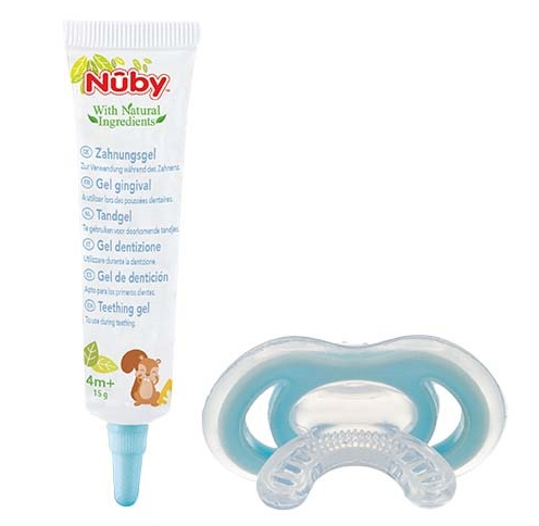 Tandgel Nuby Teething gel + Gum-eez teether