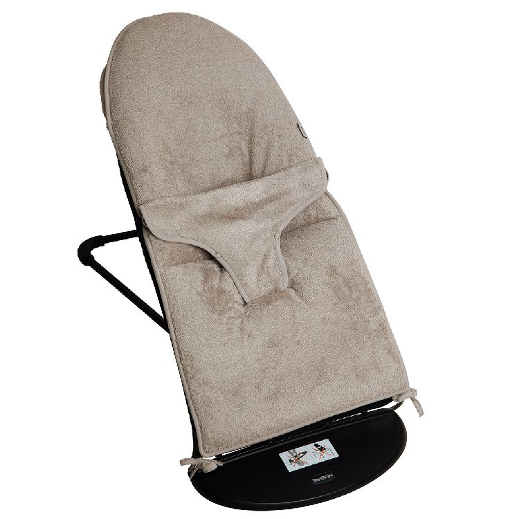 Inlegkussen Timboo Bamboo, geschikt voor relax Babybjorn Balance soft/Bliss | Timboo feather grey